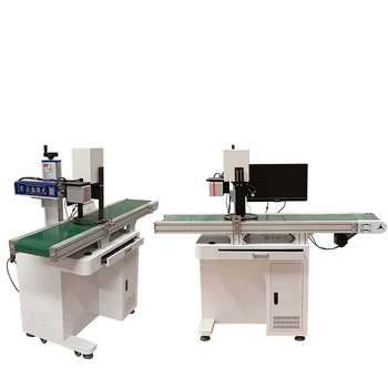 3w/5w/10w High productive  Automatic Visual Positioning UV Laser Marking Machine with Conveyor Belt