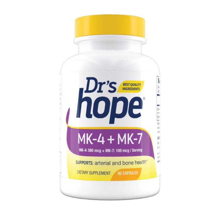 
MK4 + MK7 Vitamin K2 dietary supplement 