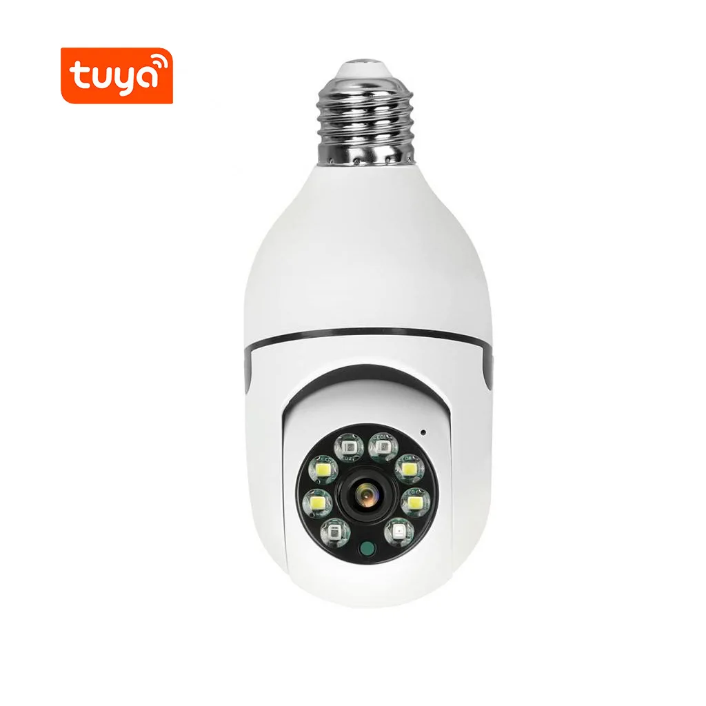 1080P Tuya App Network Video recording Surveillance Wireless NVR Wifi Camera Cctv Camera Bulb camera