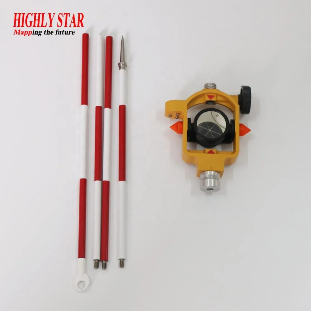 
FDC066 Survey Mini prism with aluminum poles 