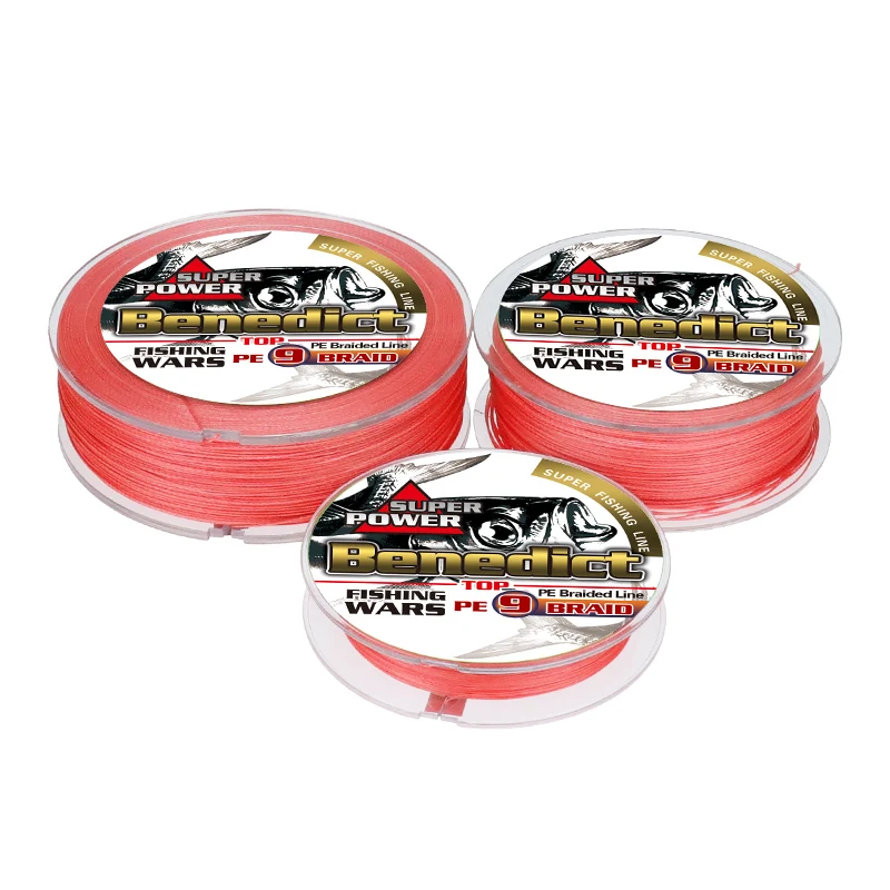 Суперпрочная многонитевая плетеная рыболовная леска, 9 нитей, 300 м