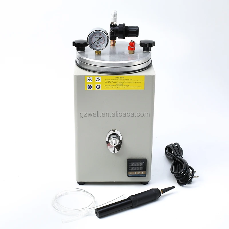 Jewelry wax injection machine with numerical control and temperature display function