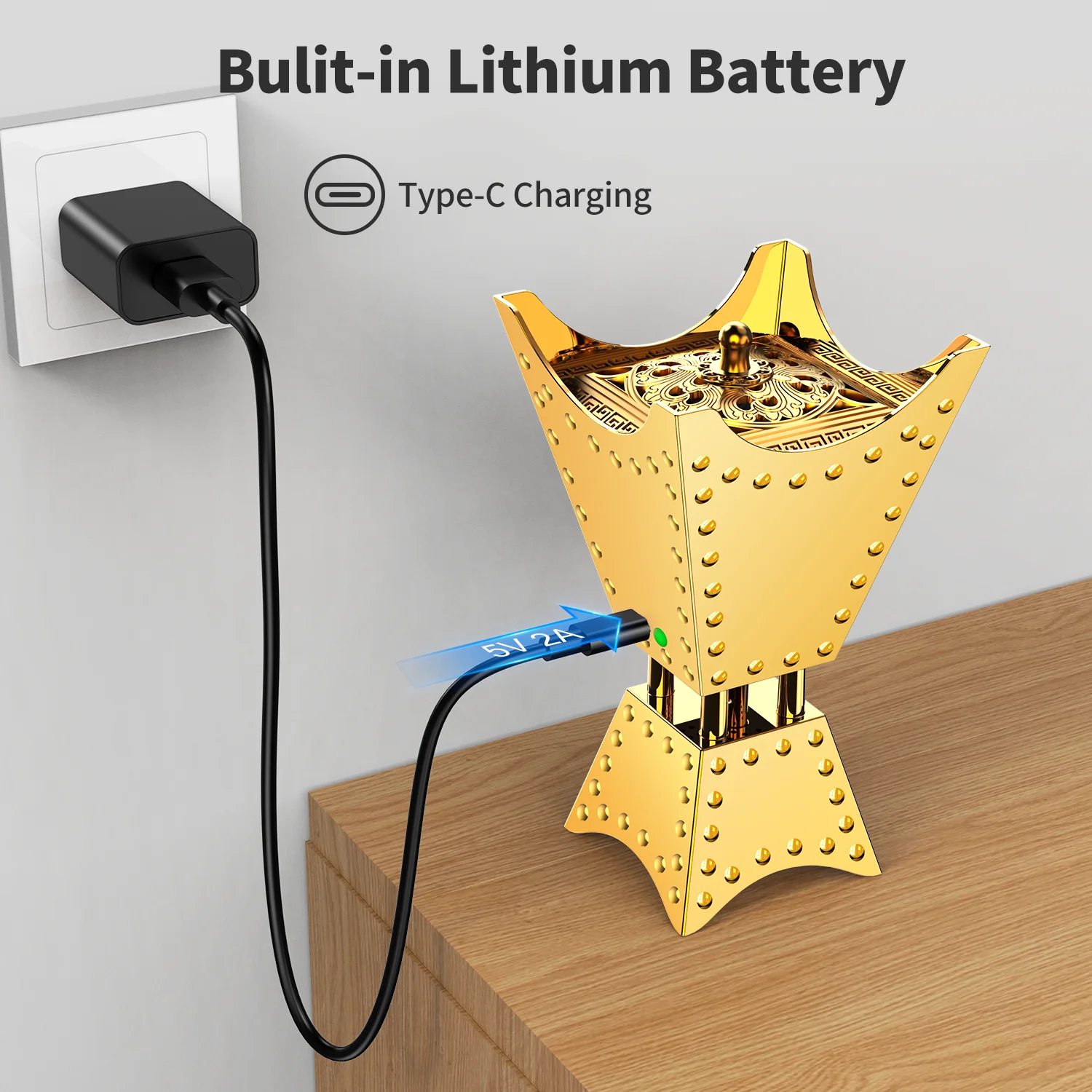 Поджигатель для благовоний с USB