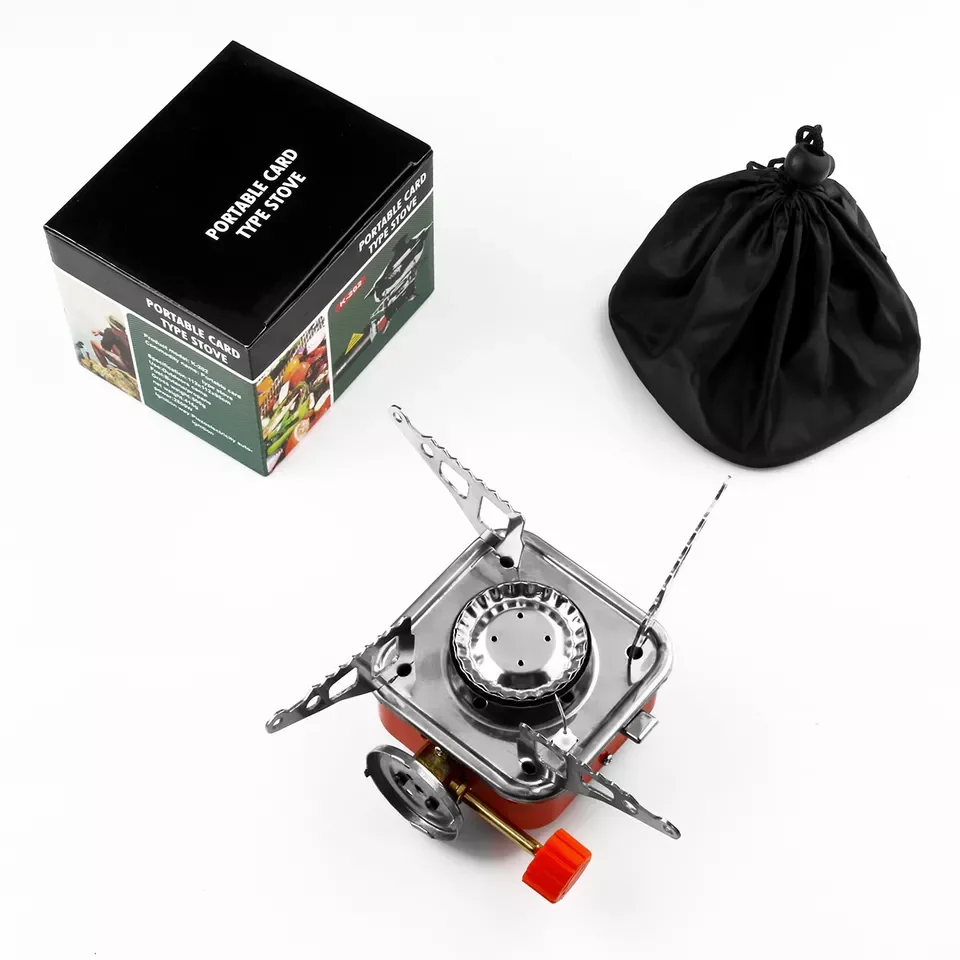 Pocket Picnic Cooking Mini Camp Stove Backpacking Portable Camp Burner Portable Mini Camping Outdoor Alcohol Stove Gas Stove