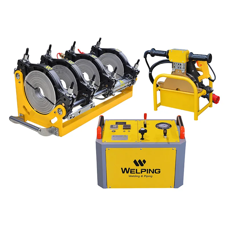 Welping High Quality Plastic Butt Welding Machine 63 200mm Hdpe Pipe Fusion Machine Hydraulic Pipe Welding Machine