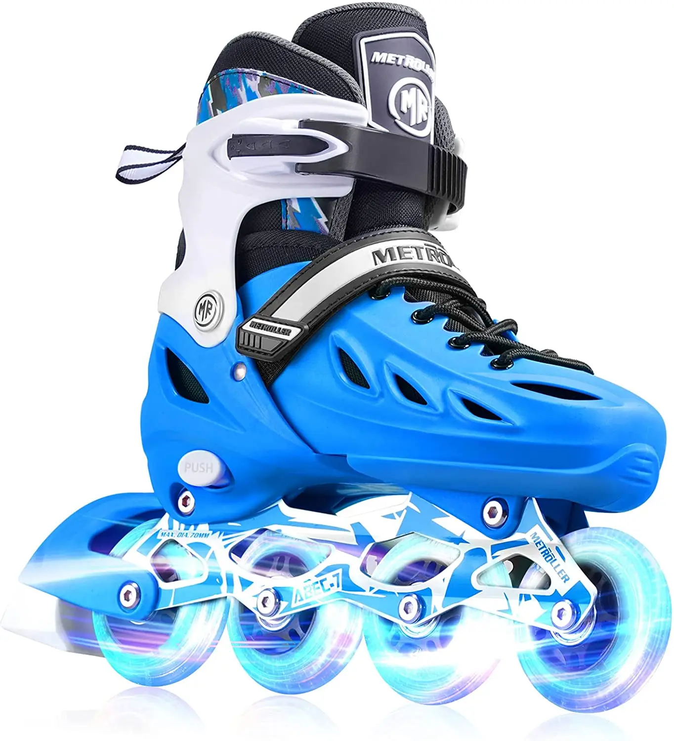 Flashing Skate Roller patines Wholesale Black Yellow Green Red Customized Color Material Origin US Size