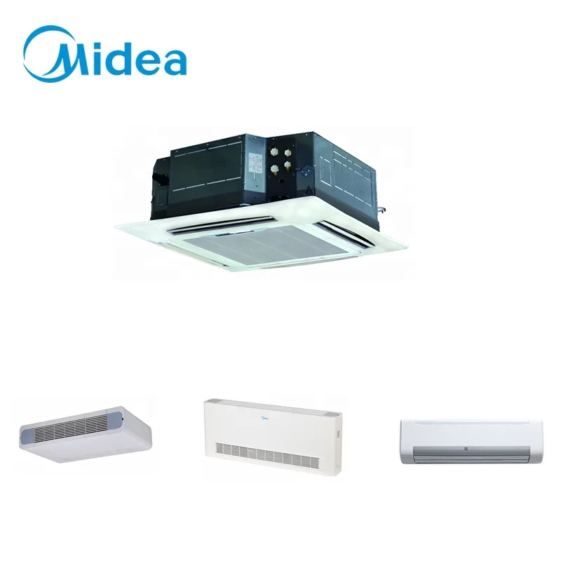  Midea охлаждаемая вода потолочный скрытый Кассетный тип фанкойл блок для чиллера с водяным