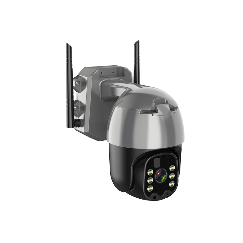 1080P HD расстояние безопасности беспроводной Wi-Fi камера наружного видеонаблюдения PTZ 4G батарея солнечная приведенная в действие с мобильными