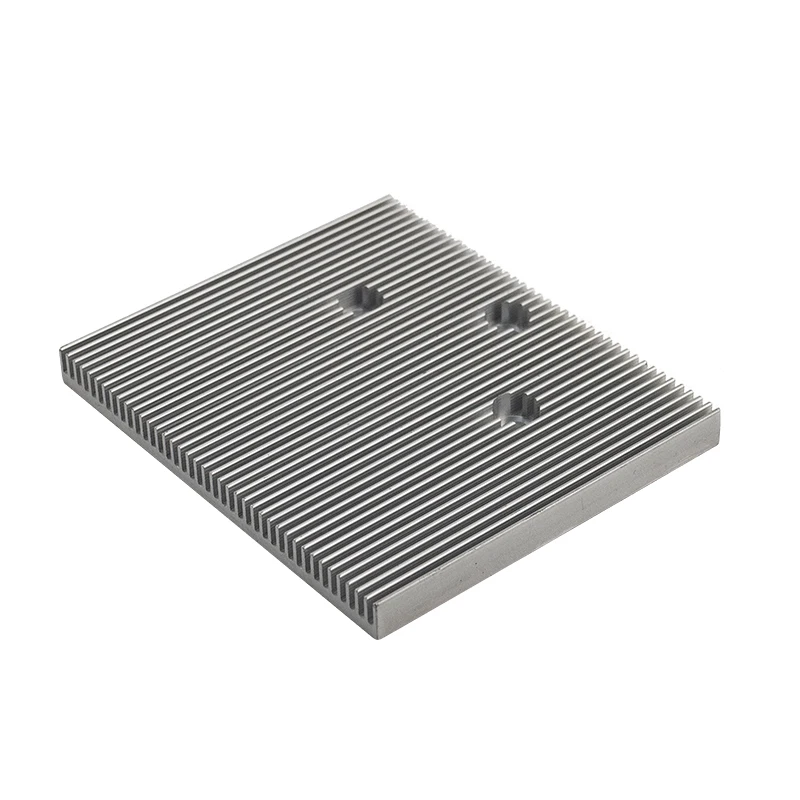 80W Custom Extruded LED Lamp Light Amplifier Anodize Customized CNC Machining Extrusion Heatsink