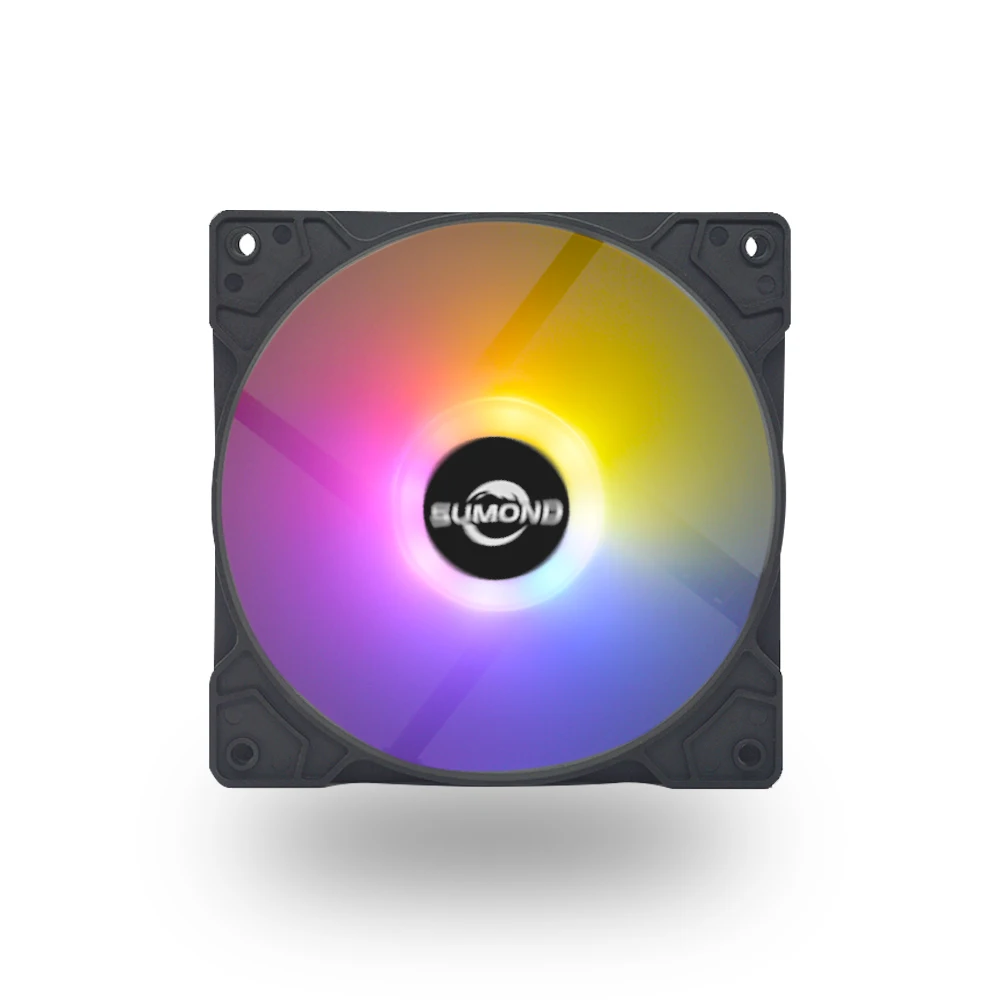 120 mm rgb fans CPU Radiator RGB Radiator LGA1200 1150 AM4 All Copper Tower pc fan computer case fan
