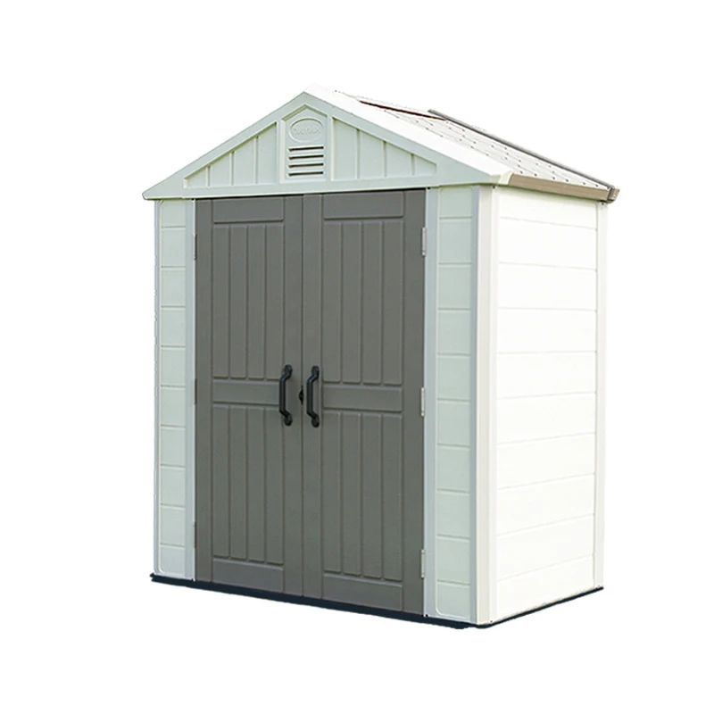 Waterproof Metal Steel Garden Tool and Bike Shed Including Foundation Easily Assembled and Rot-Proof Storage Solution