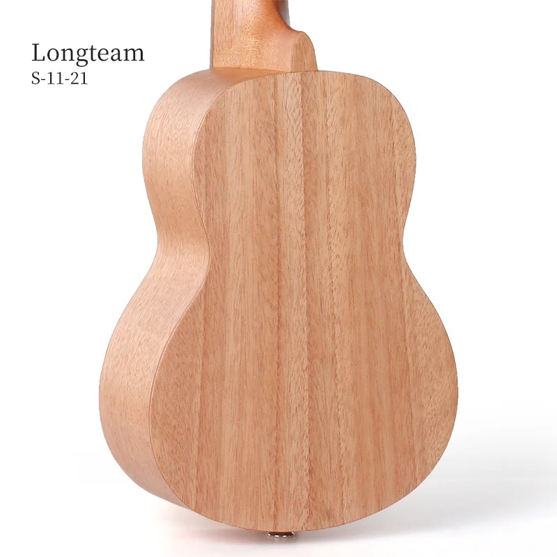 Soprano Ukulele 21 inch Beginner Ukulele With Okoume Wood Longteam S-11-21