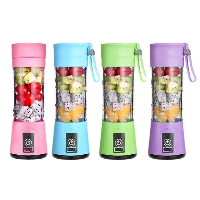 2022 Заводская Прямая usb перезаряжаемая соковыжималка бутылка Мини Блендер портативная мини Usb соковыжималка