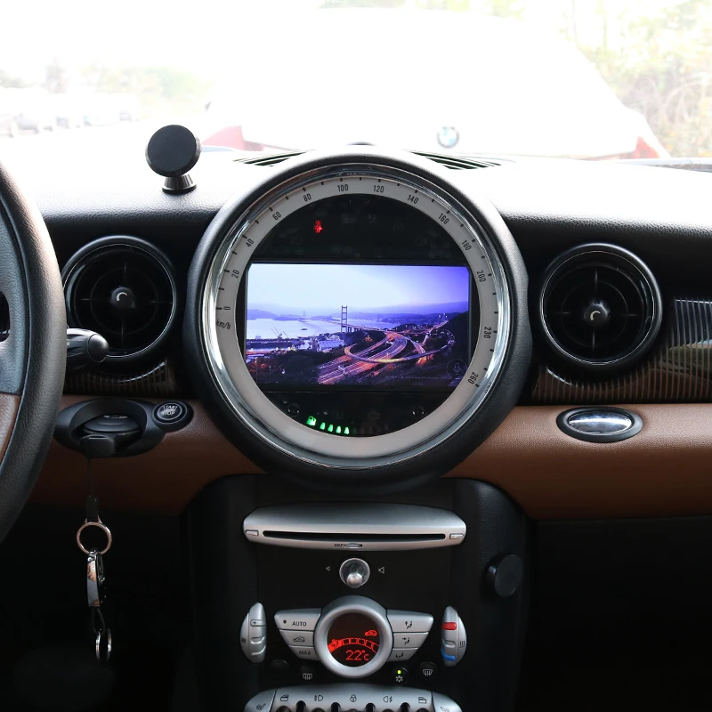 Android 10 4G WIFI 9 inch IPS anti-glare screen Autoradio with wireless carplay car stereo for bmw mini Cooper R56 07-10