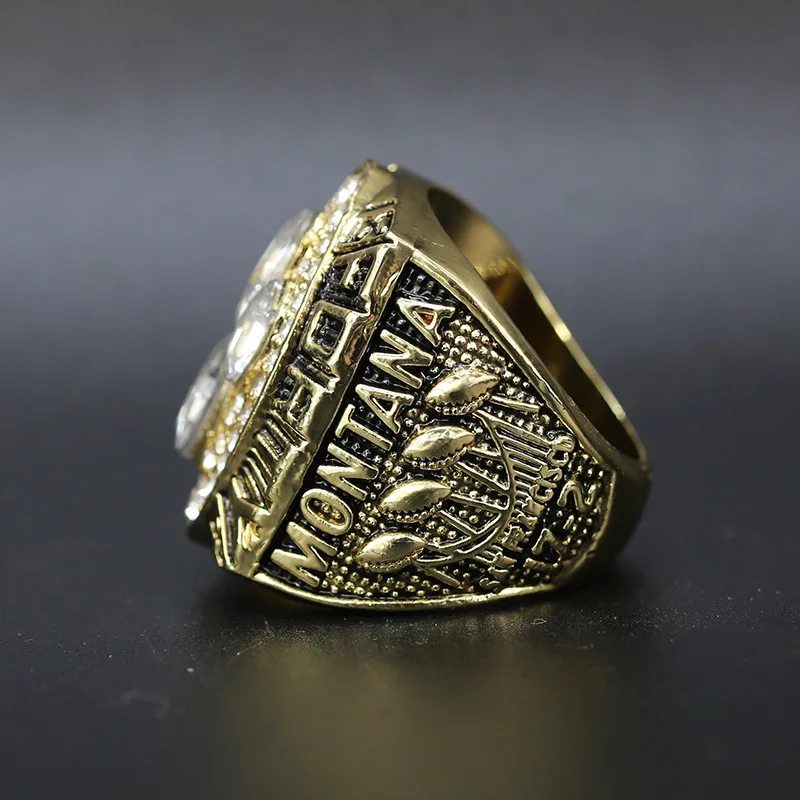 1989 San Francisco 49ers championship ring Europe and America popular memorial nostalgic classic ring