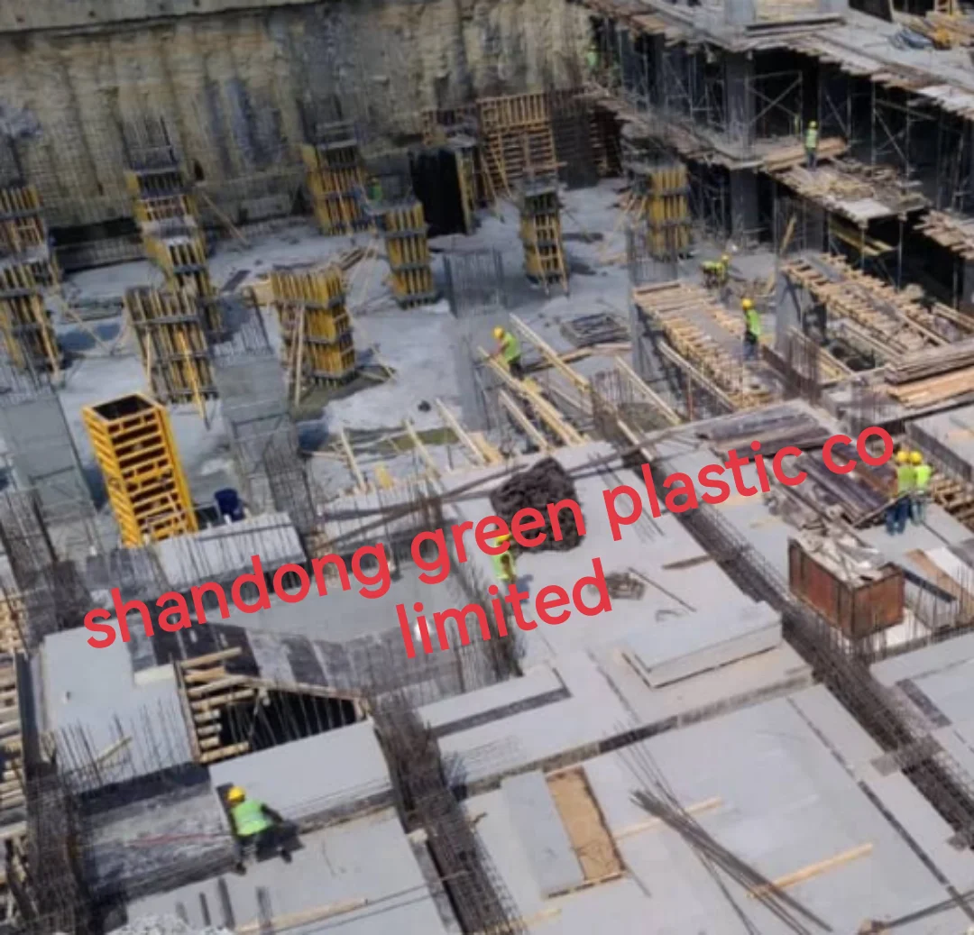 2023 Marc 1250x2500mm 21mm concrete slab forms 122x244x1.8 pp hollow polymer plastic formwork for roof construction