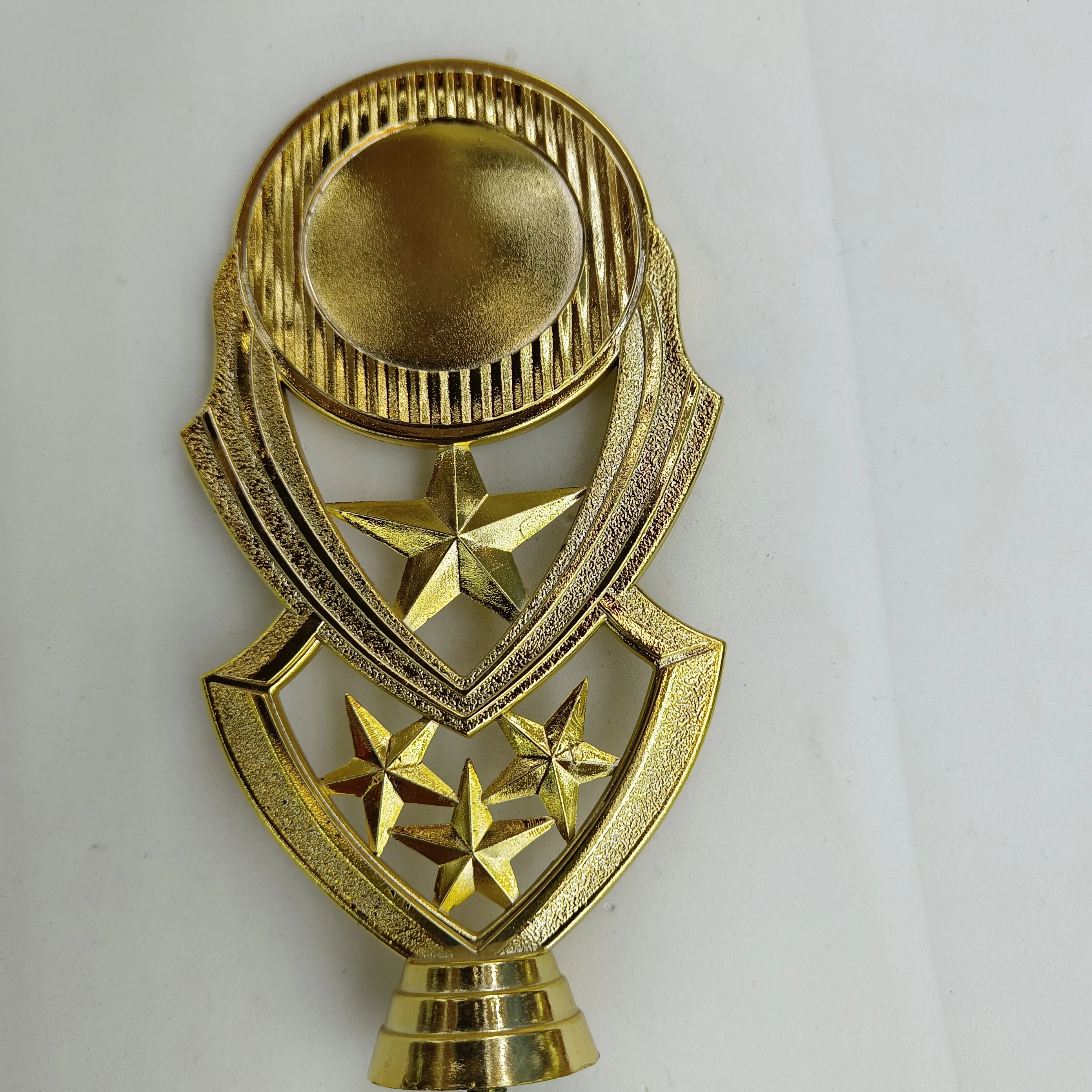 New Trophy Gold Brushed Shooting Star Plastic Sculpture