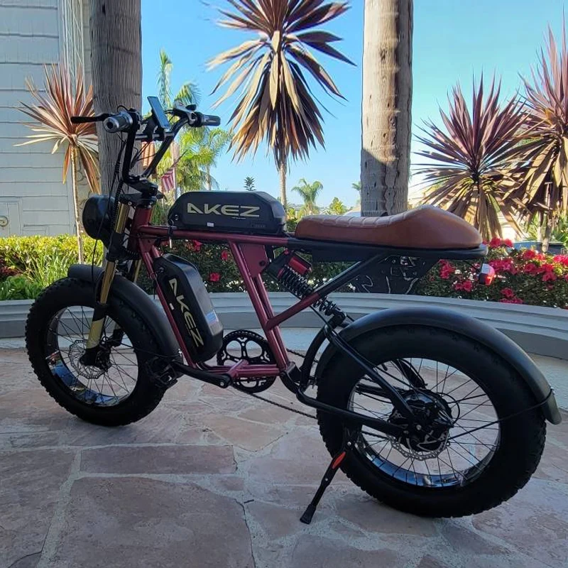 SuperS2  powerful 48V lithium full suspension high performance mountain ebike fat tire electric bike