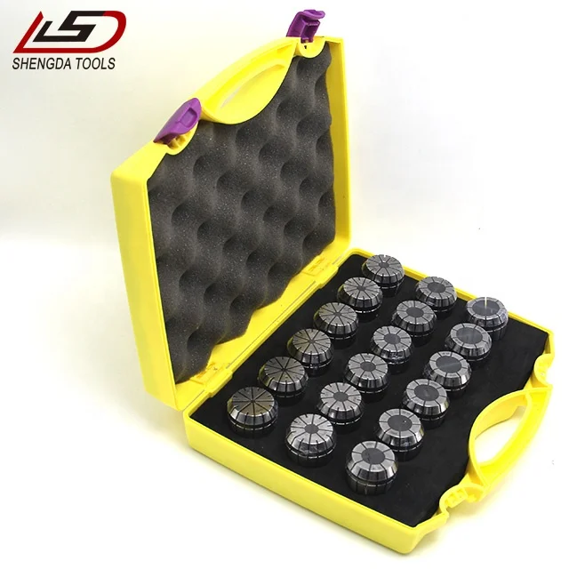 High precision ER11 8mm Collet 13pcs set,ER16,ER25,ER32,ER40 Collet set