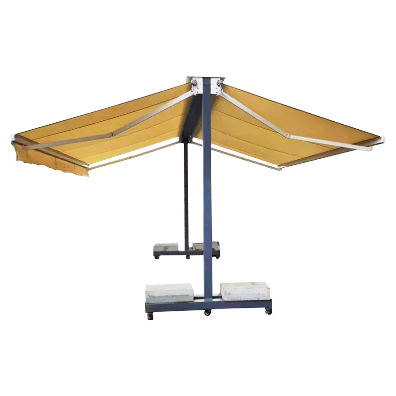 Sunshade/wind/Rain Sensor Double Sides Balcony outdoor Retractable Awning