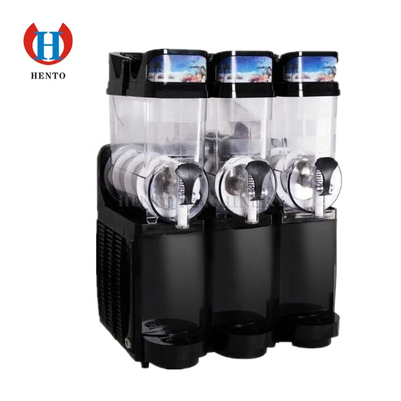 Beverage Juice Cold Frozen Drink Dispenser / Commercial Cheap Slush Machine Price Ice With Double