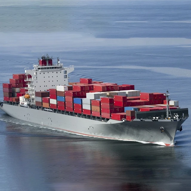 Shanghai model container ship to New York