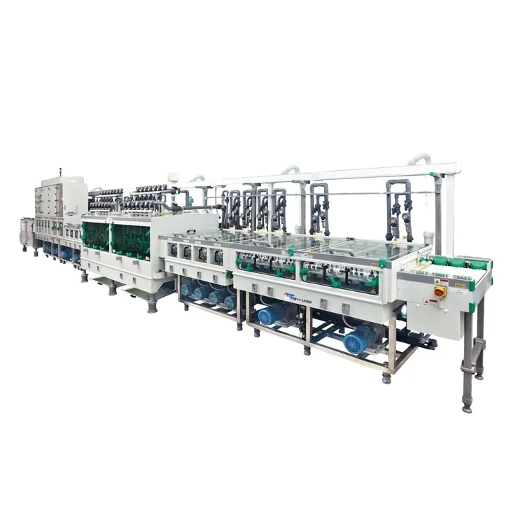 Custom fr4/fpc/pcb/ffc printed circuit board chemical pickling roughening surface treatment production line