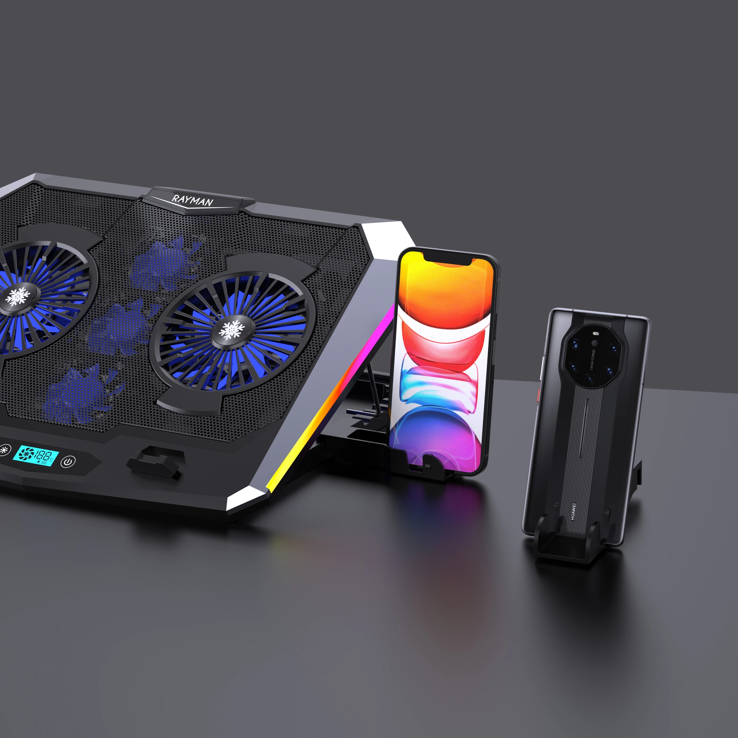 hot selling products cooling laptop pad Air cooling folding notebook stand