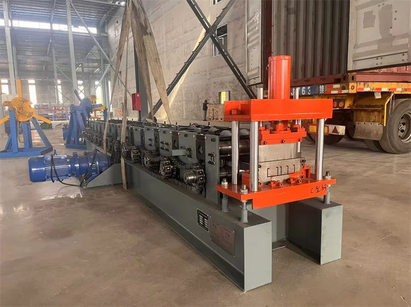 l Angle Machinery Corner Bead V L Shape Steel Channel Angle Roll Forming Machinery dixin factory