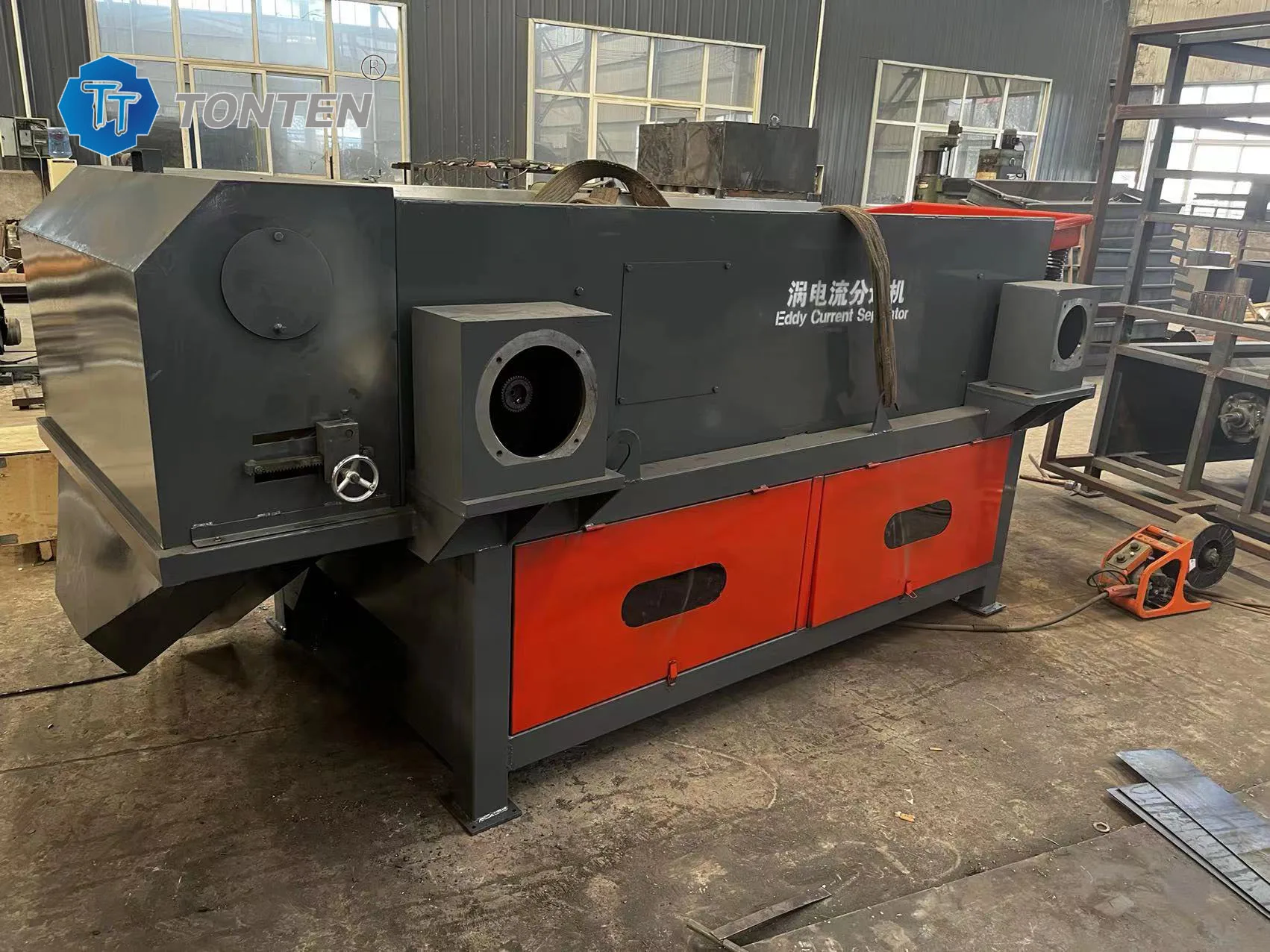 Manufacturer Supply Powerful Eddy Current Separator For Quick Separation Of Copper In Electronic Waste Recycling