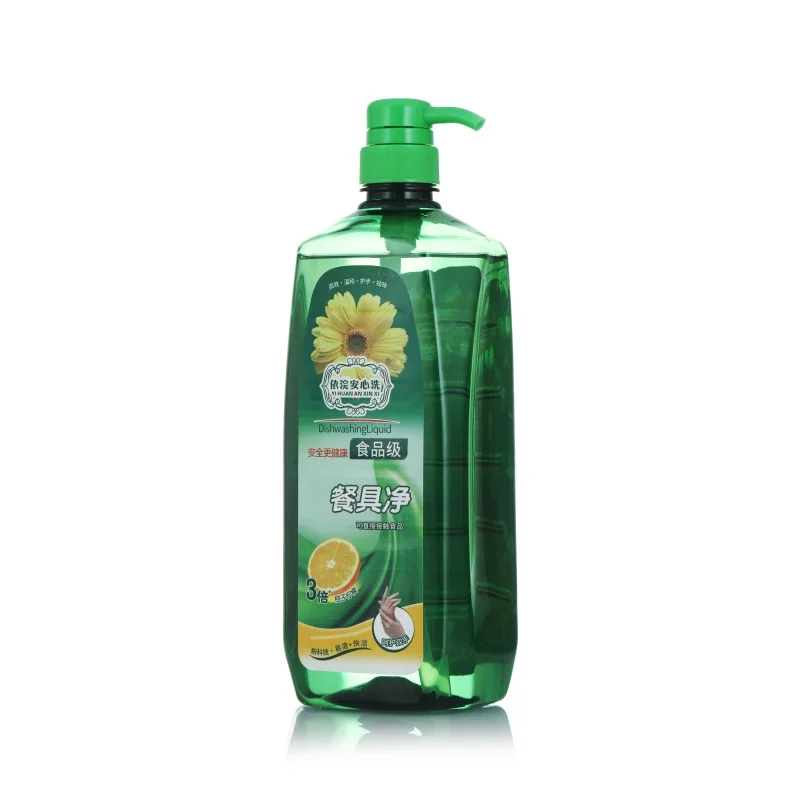 Multifunctional 1L Fruity Dishwashing Liquid Detergent High Efficiency Fruit Vegetable Cleaning Quality Kitchen Use Cheap Price