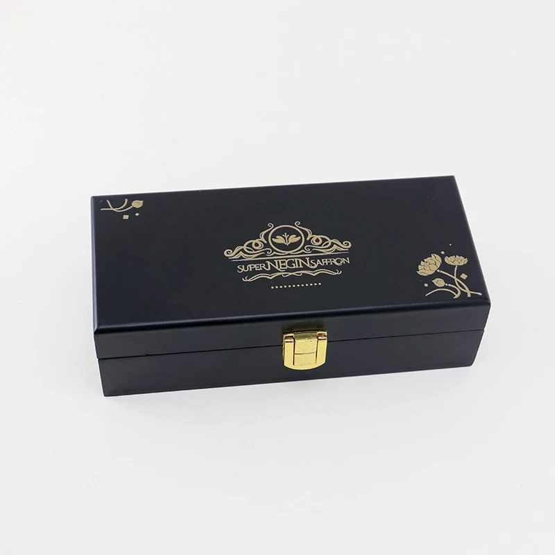 Luxury Custom Logo Printing MDF Timber Recyclable Wooden Gift Box Cosmetic Jewelry Packaging Box