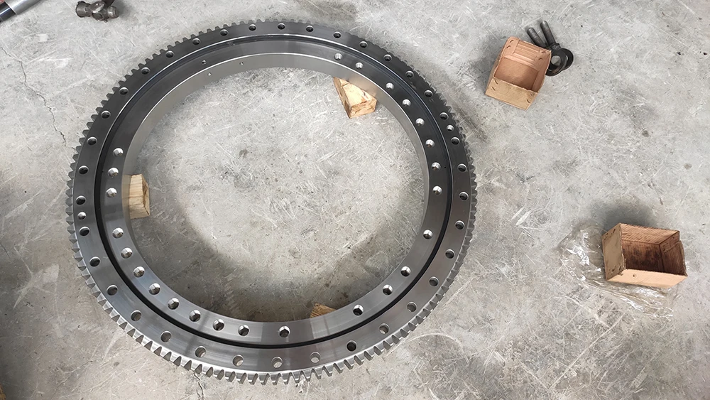 rotating gear crane parts 3 ring gear wheel loaded