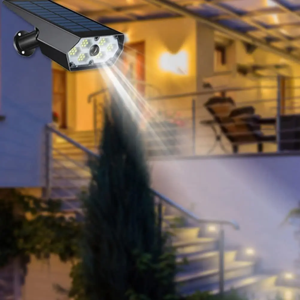 Guangqing 3RD Gear Mode Intelligent LED Solar Garden Lights Hot Sale with ABS Body IP65 for Lawn Patio Pathway Yard Deck Walkway