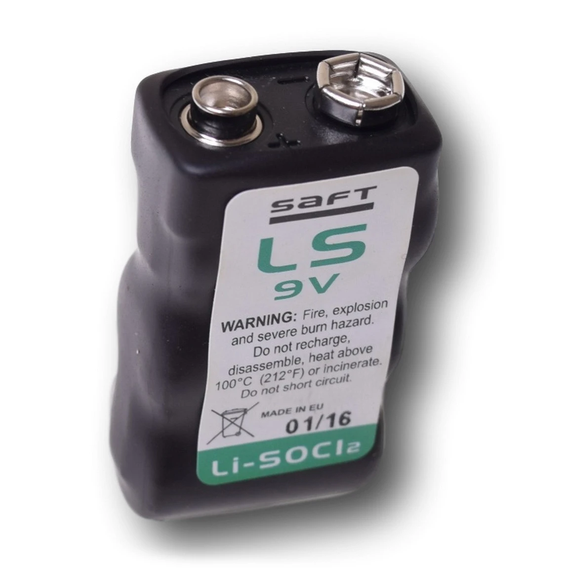 SAFT LS9V LS 9V Primary Lithium Battery