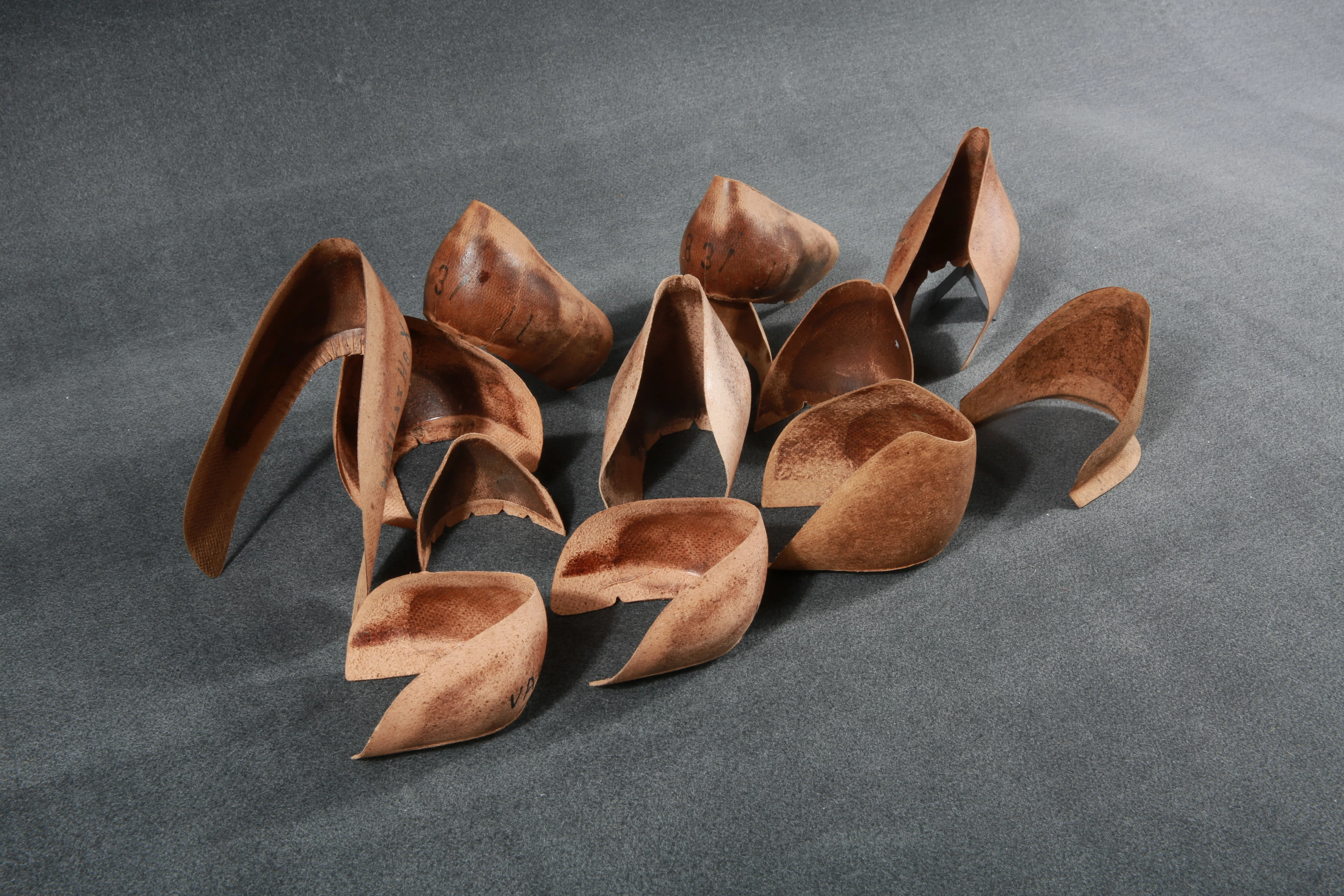 Promotional Bonded Leather Counter Shoe Material Heel Counter