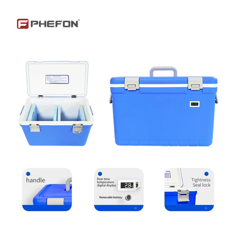 CE ISO Medical Travel Cool Box 35L Ice Coolers For Insulin