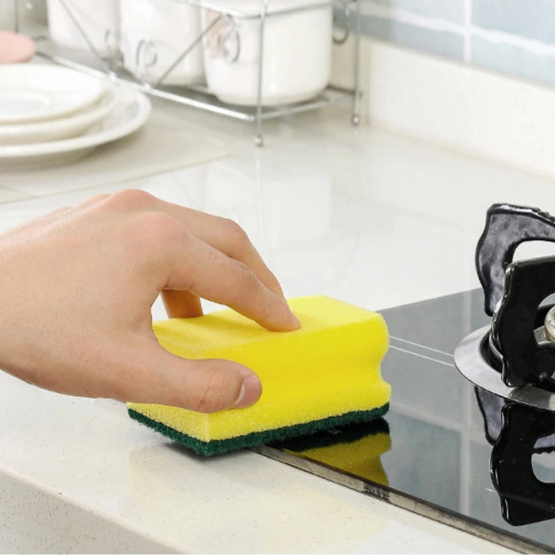 magic melamine foam fabric sponge stainless steel scourer