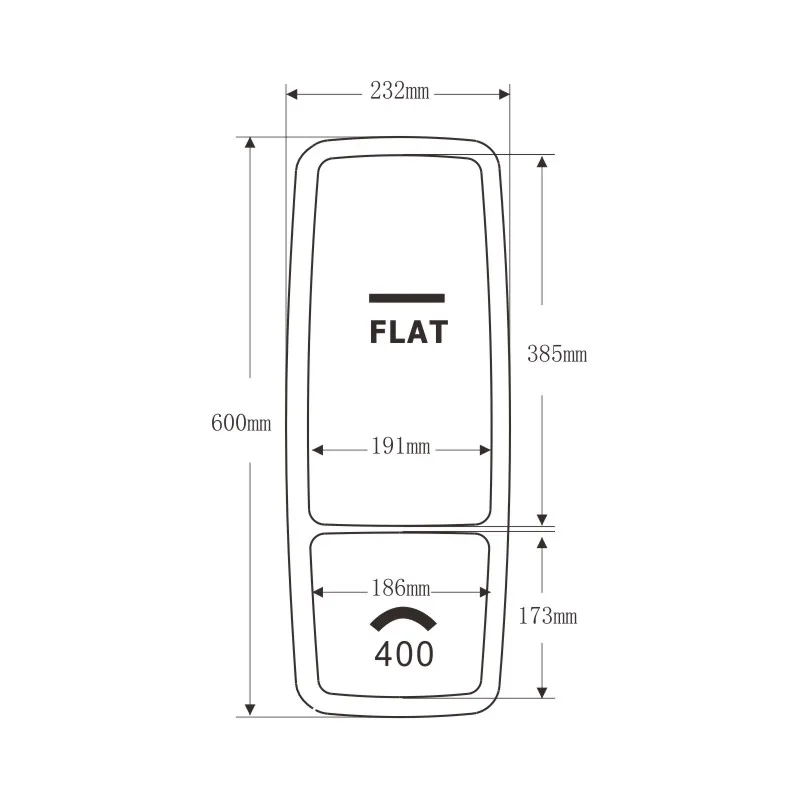 China Manufacturer High Quality Blind Spot Mirror System New Arrival Electric Rearview Mirror Car Touring Coach Rearview Mirror