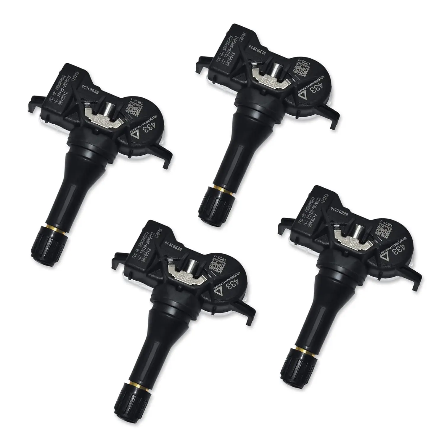 68105280AD Tire Pressure Monitoring System Sensor 433MHz for Jeep Renegade Latitude Limited Sport Trailhawk 1.4L L4 - Gas 2.4L