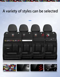 Car rear seat storage bag multi-functional storage bag hanging bag on the back of car seat