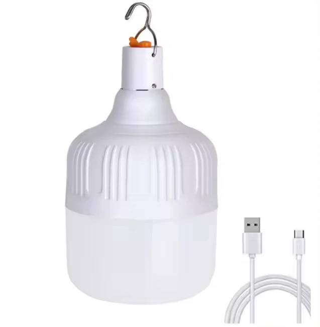 USB аккумуляторные светодиодные лампы с питанием от аккумулятора аварийная лампа отключения питания беспроводная домашняя уличная затемнением 50 Вт подвесной светильник