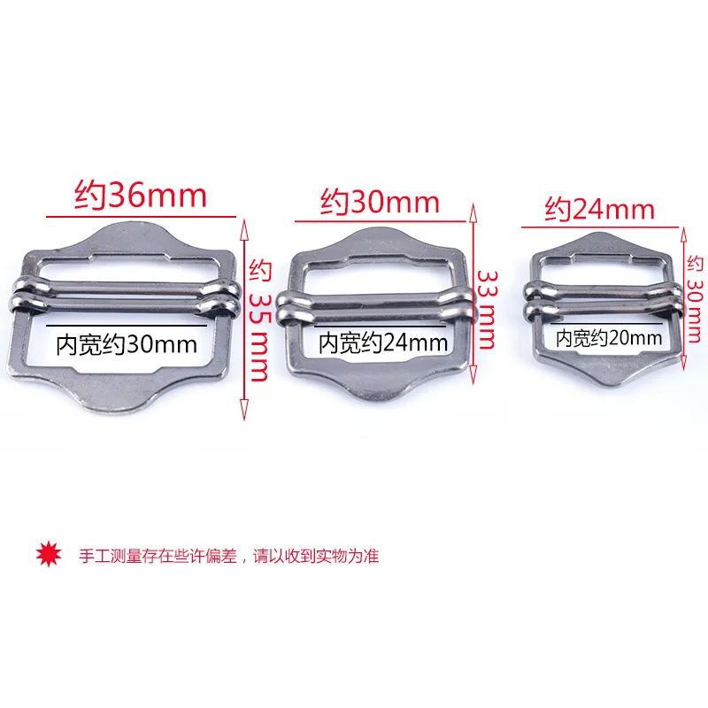 Metal Adjustable Gourd Dungarees Overalls Buckle  Alloy Slider Buckle For Backpack Adjuster Shoulder Strap Metal Buckles Garment