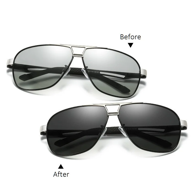 Yiwu, спортивные алюминиевые солнцезащитные очки, мужские очки ночного видения для вождения 2019