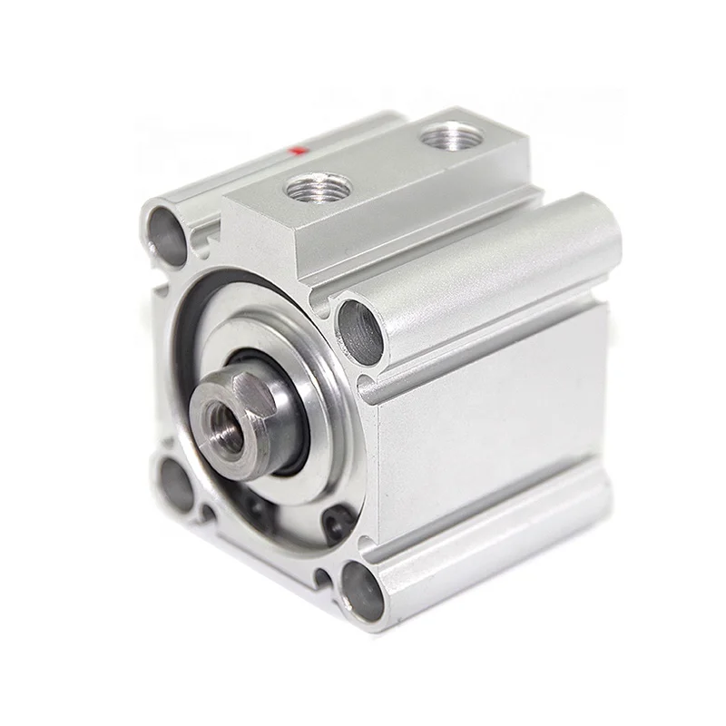 Специальный компактный цилиндр серии CDQ2B, пневматический цилиндр 32 40 50 63 80 100 мм