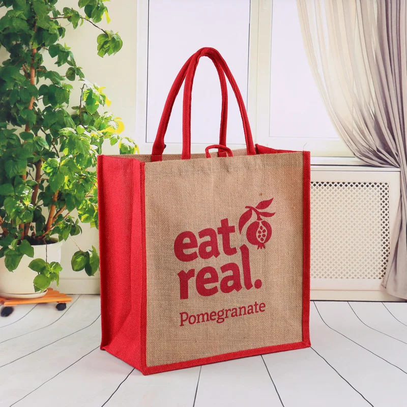 Eco Mini Burlap  hessian jute bag