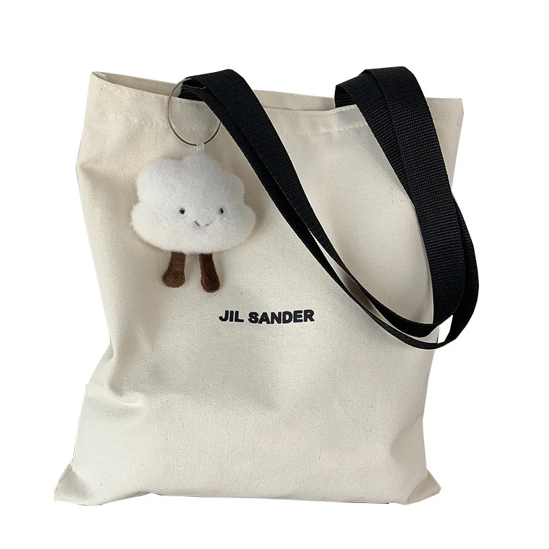 Custom Organic Calico Printed Reusable Shopping Bag Cotton Canvas Tote Bag With Logo
