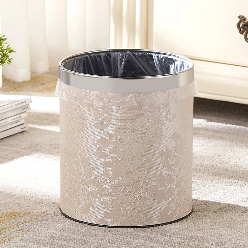 Small Trash Can Durable Garbage Can Waste Basket for Bathroom, Bedroom