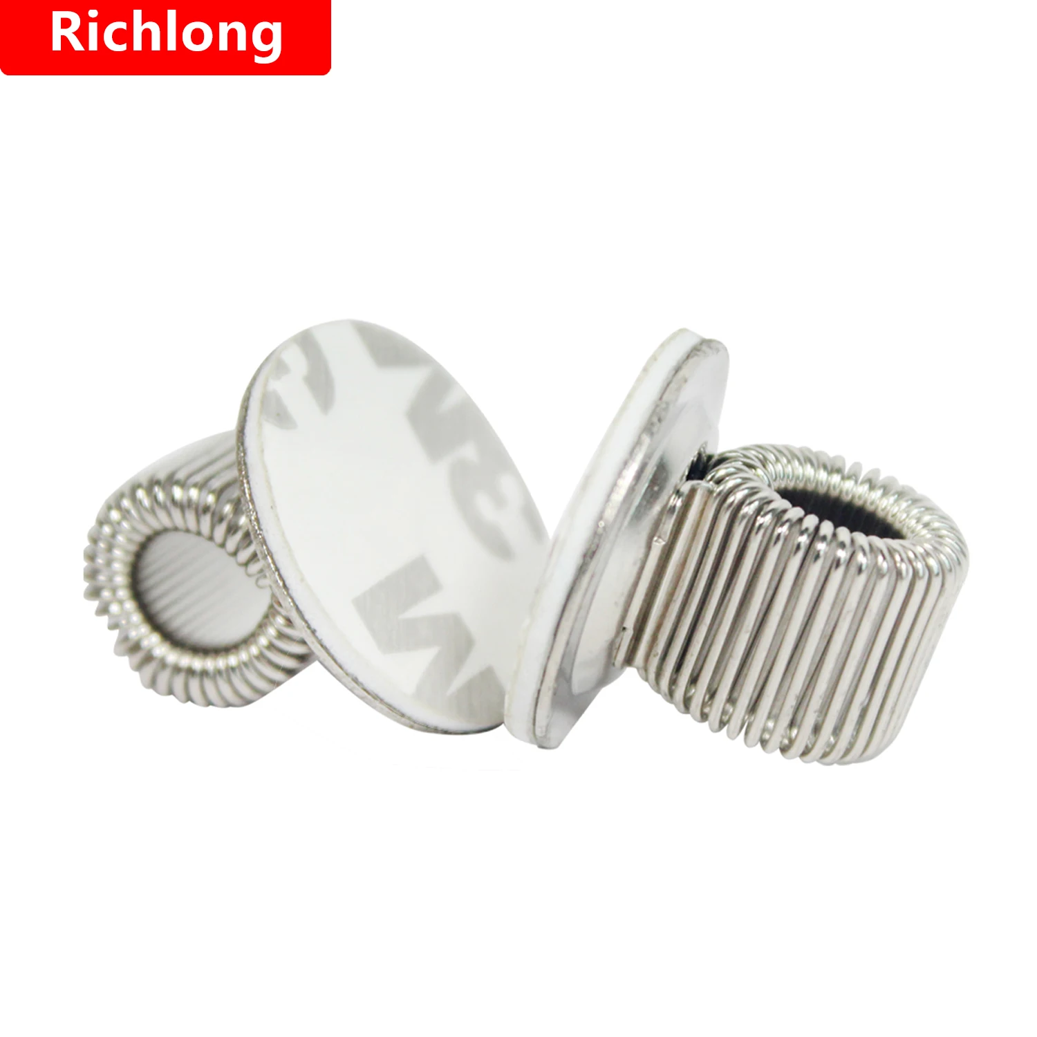 Adhesive Tape Notebook Clip Single Hole Pen Pencil Holder  Pocket Clip Writing Stationery Elastic Loop