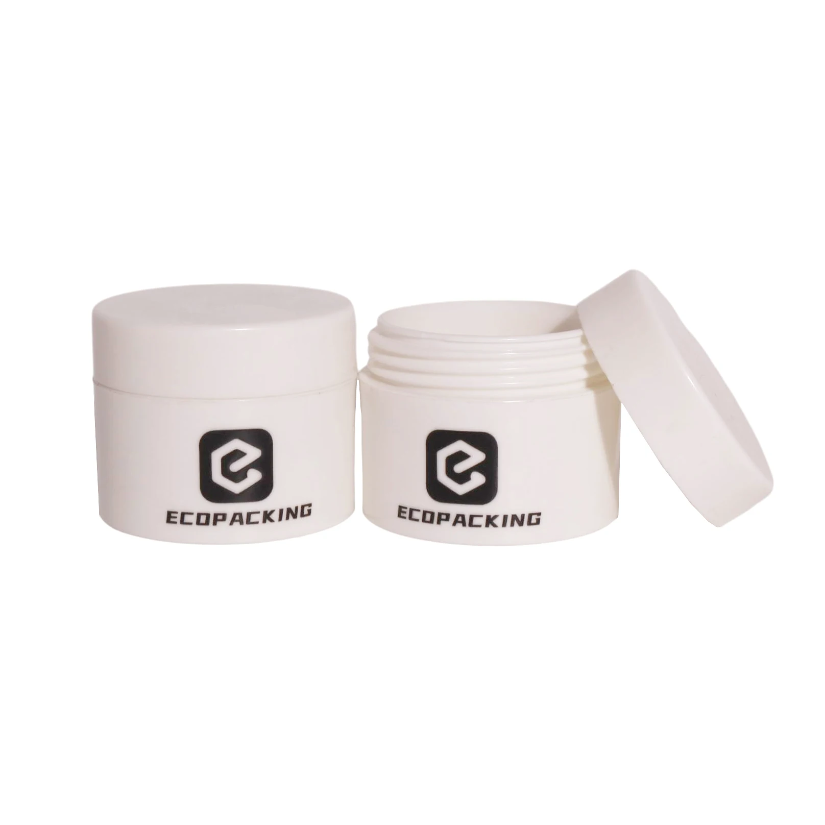 Eco Friendly Cosmetic Bottles 30ml 50ml 100ml 250ml Empty Cream Container 15g 30g 50g 100g Jars for Skin Care Packaging